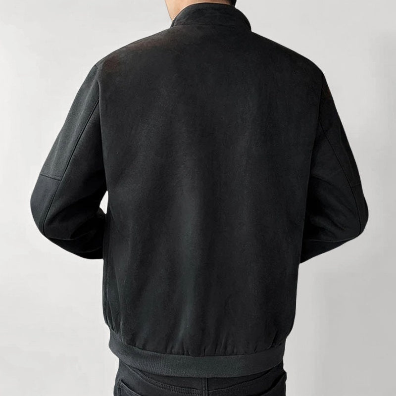 OUTLET  Regent Velvet Suede Coat