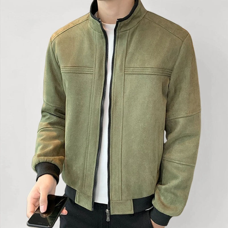 OUTLET  Regent Velvet Suede Coat